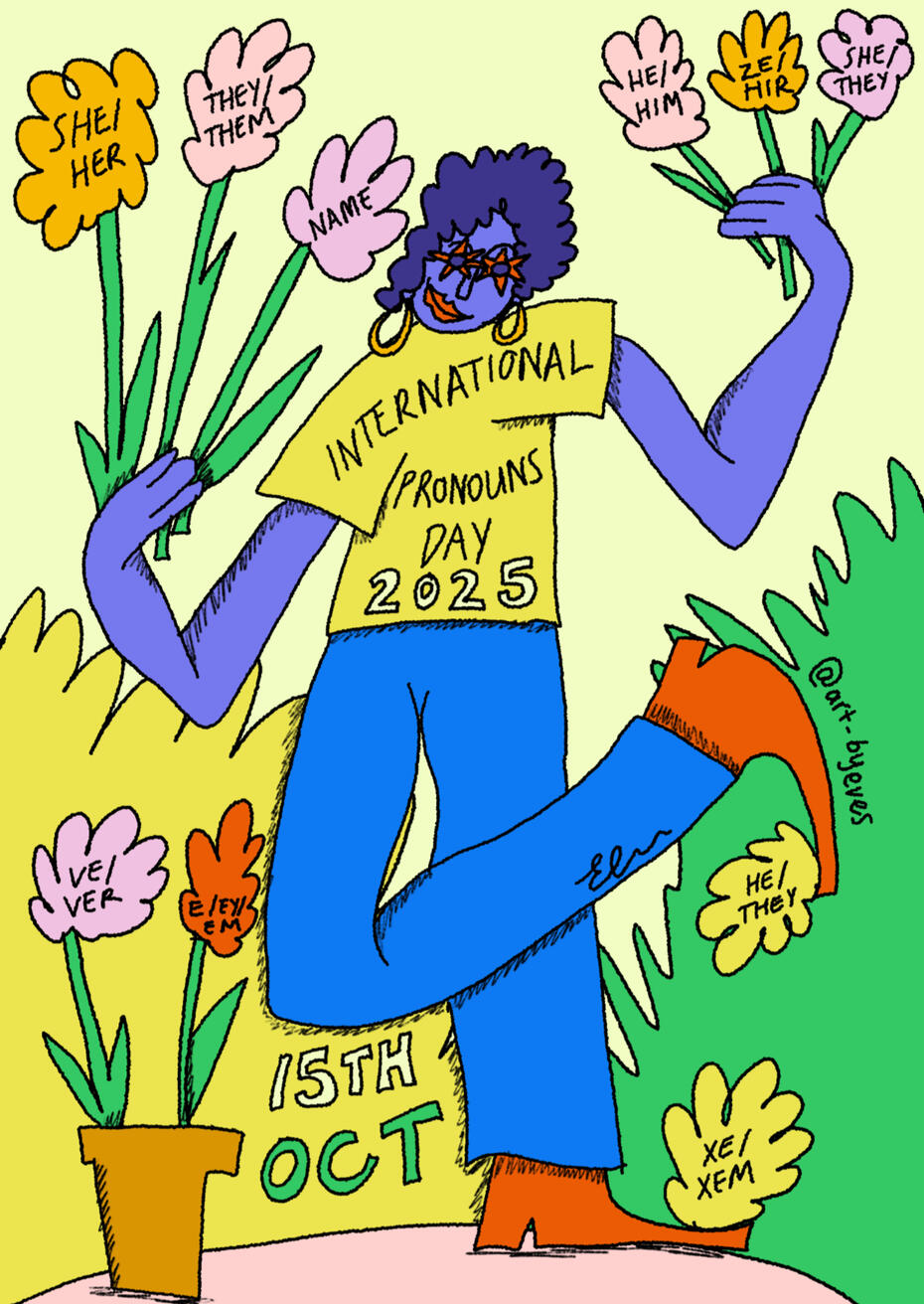 International Pronouns Day Asset