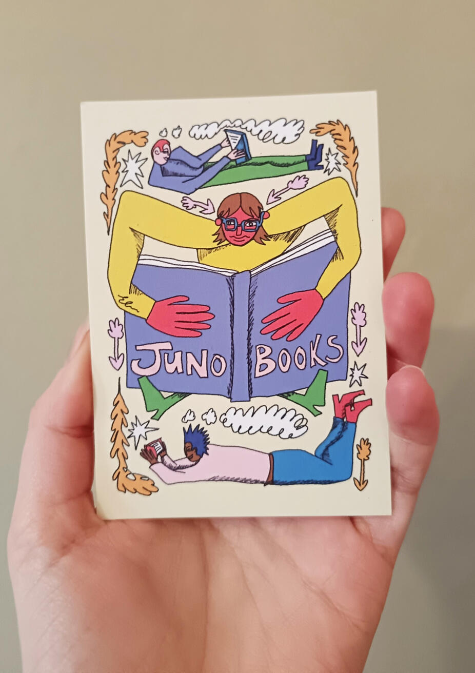 Juno Books Gift Card Design